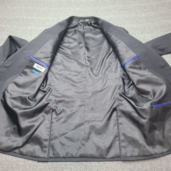 Kenneth Cole Reaction Blazer Mens 36R Techni-Cole Stretch Suit Jacket Modern Fit - Picture 4 of 8